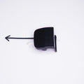 Front Bumper Tow Hook Cover For VW Jetta A6 GLI Pre-facelift 12-16 