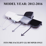 Front Bumper Tow Hook Cover For VW Jetta A6 GLI Pre-facelift 12-16 