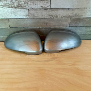 Pair Wing Mirror Cover For VW Passat B8 2015-2022 Tungsten Silver LB7W