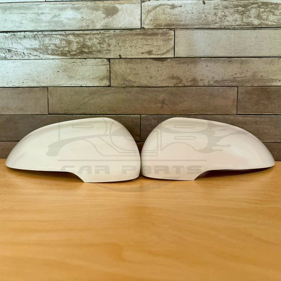 Pair Wing Mirror Cover For VW Passat B8 2015-2022 Pure White LC9A