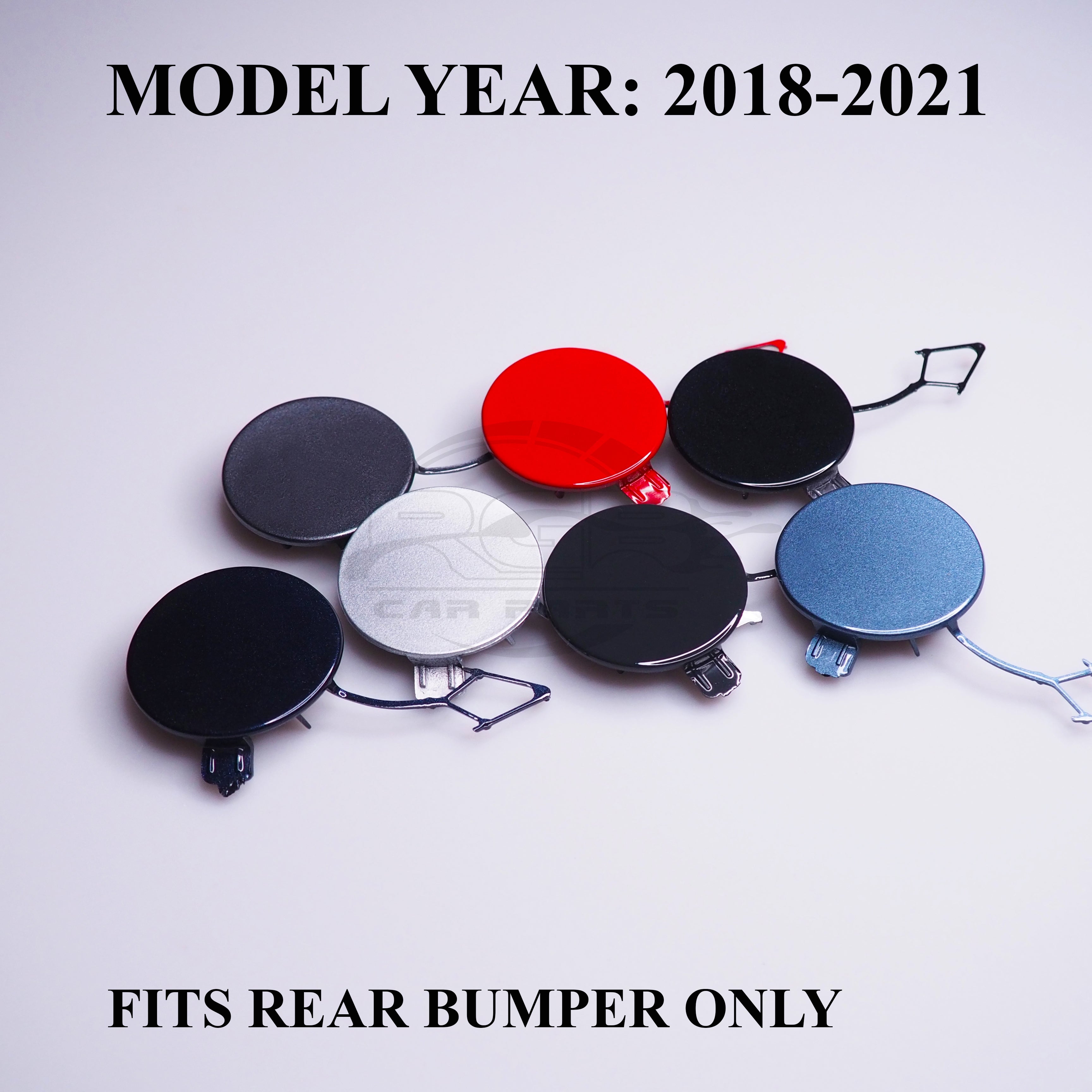 Rear Bumper Tow Hook Cover Cap For VW Passat B8 3G 2015-2020