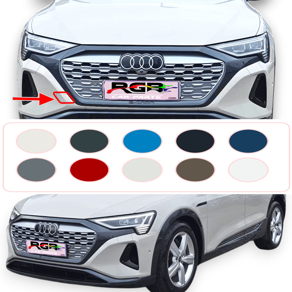 Audi Q8 e-TRON Painted Front Bumper Tow Hook Cover For 2024-2025 4KE807241 OEM