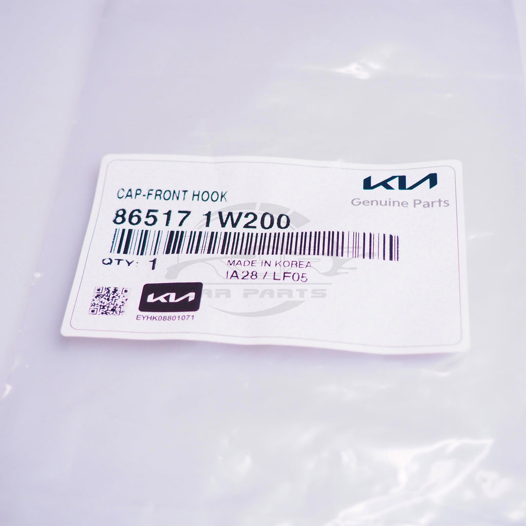 Kia Rio UB Hatchback Front Bumper Tow Hook Cover Towing Cap For 2012-2015 OEM