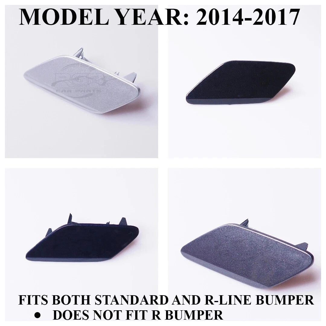 Painted Headlight Washer Cover For Volkswagen Scirocco MK3 2014-2017 Choose Color/Side