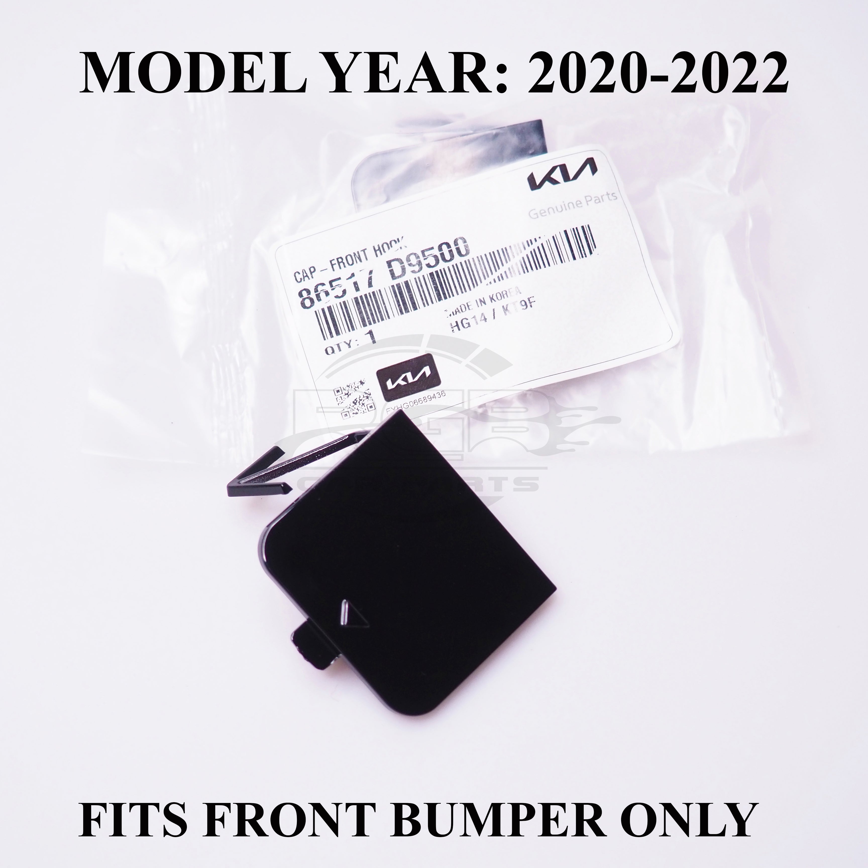 Kia Sportage QL Front Bumper Tow Hook Cover Towing Eye Cap For 2020-2022 OEM