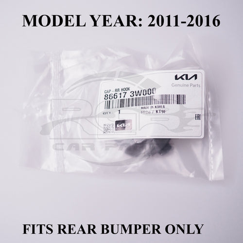 Kia Sportage SL Rear Bumper Tow Hook Cover Towing Eye Cap For 2011-2016 OEM