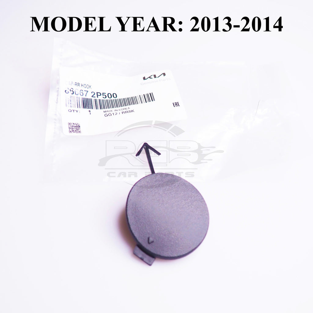 Kia Sorento XM Facelift Rear Bumper Tow Hook Cover Towing Cap For 2013-2014 OEM