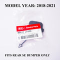 Kia Stinger SE Rear Bumper Tow Hook Cover Towing Eye Cap For 2018-2021 OEM