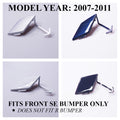 Front Bumper Tow Hook Cover Towing Cap For VW Tiguan 5N 2007-2011