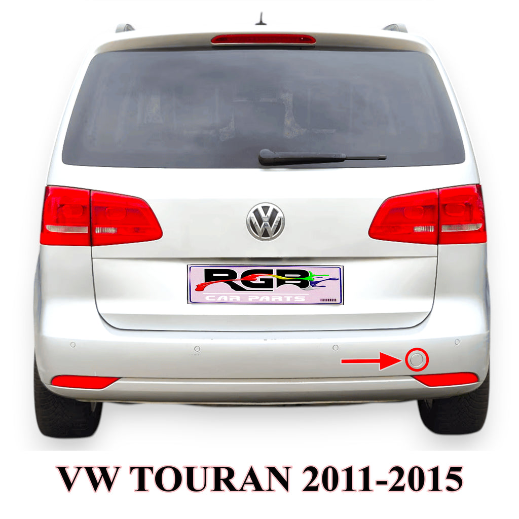 Volkswagen Touran 1T3 Painted Rear Bumper Tow Hook Cover For 2011-2015 1T0807441C OEM