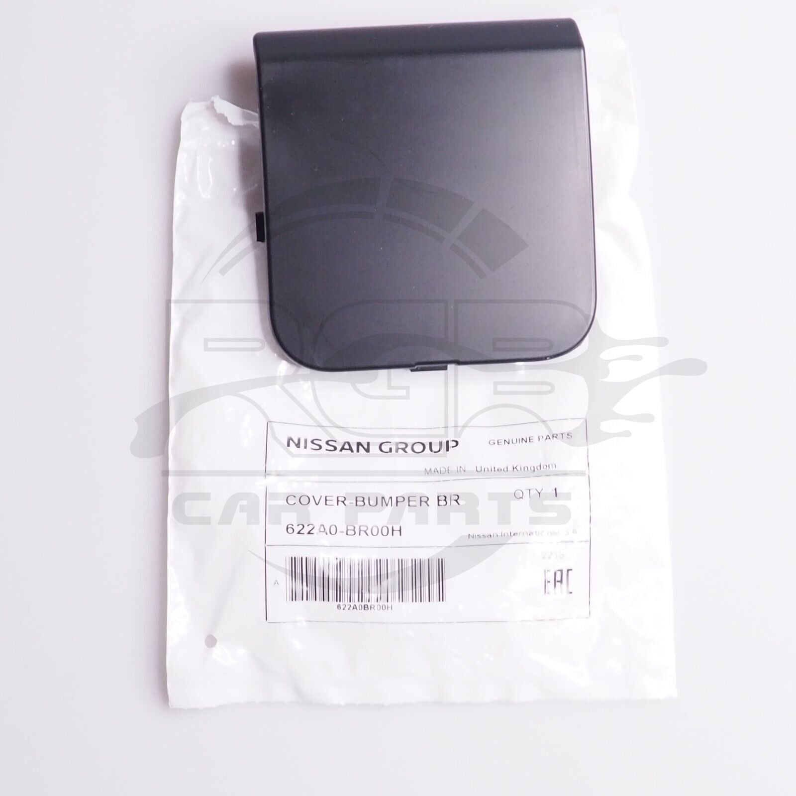 Nissan Qashqai+2 NJ10 Front Bumper Tow Hook Eye Cover Cap 10-13