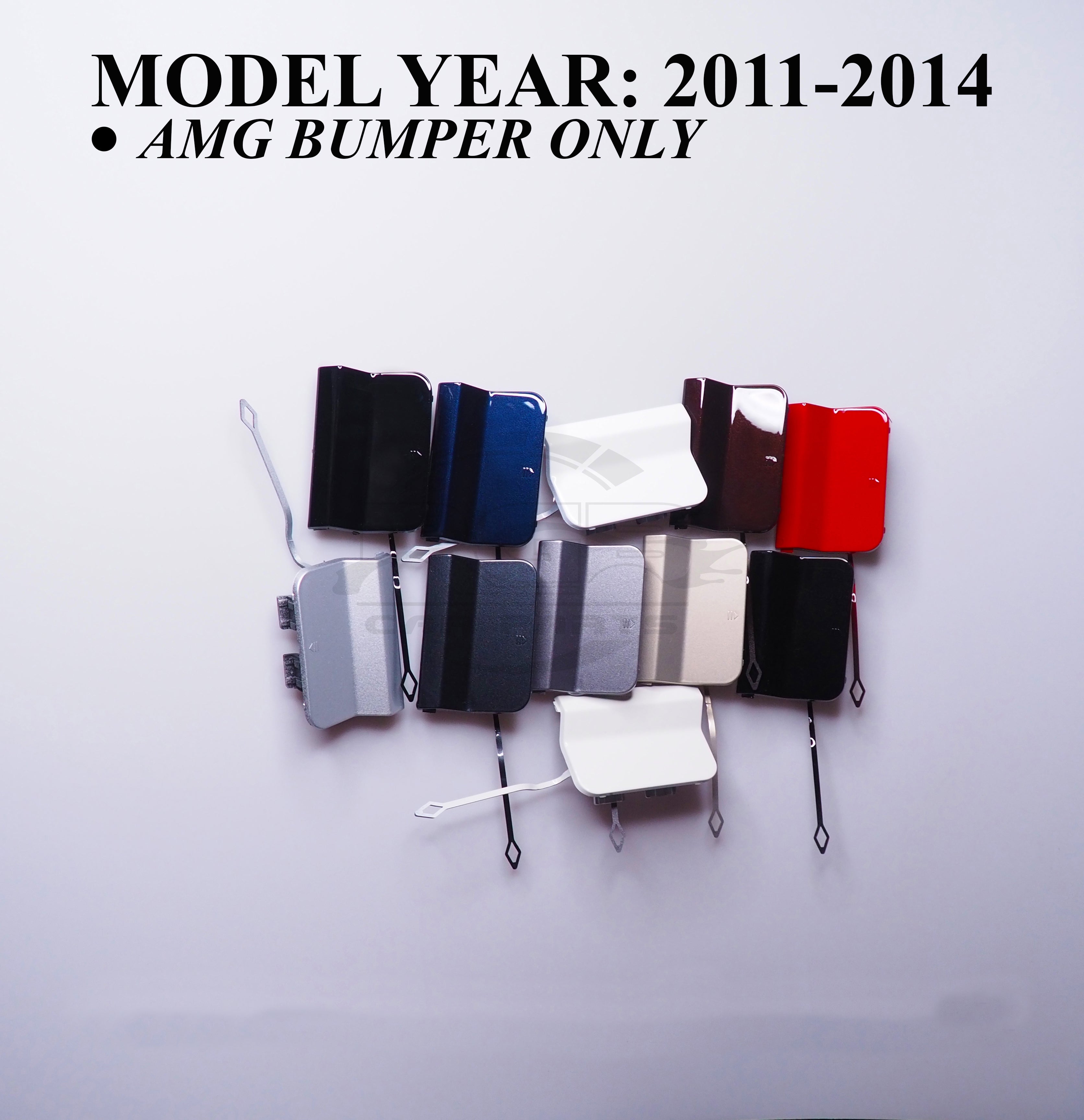 Rear Bumper Tow Hook Cover 2 Door 12-14 Mercedes C Class AMG W204