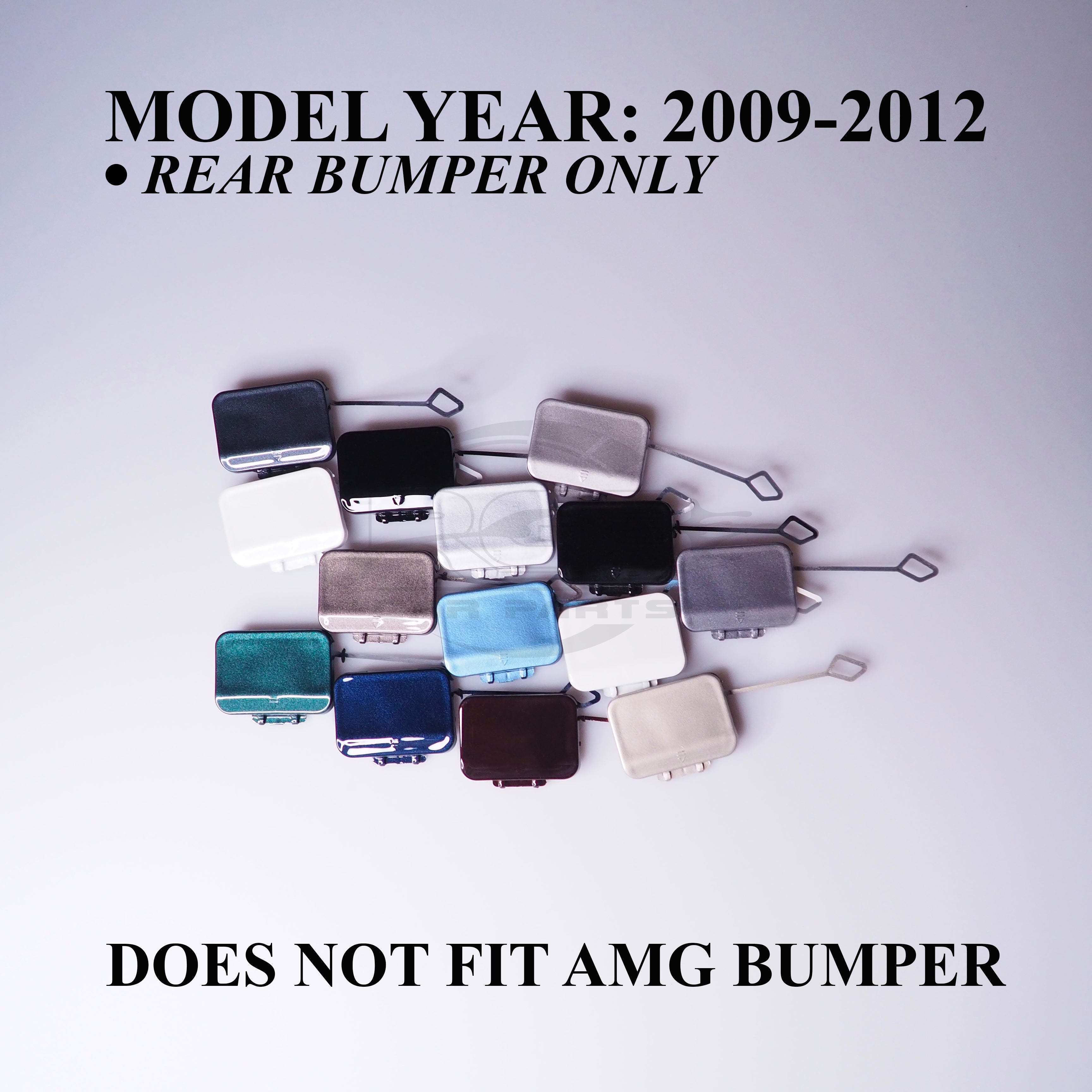 Rear Bumper Tow Hook Cover For 2009-2012 Mercedes E Class W212