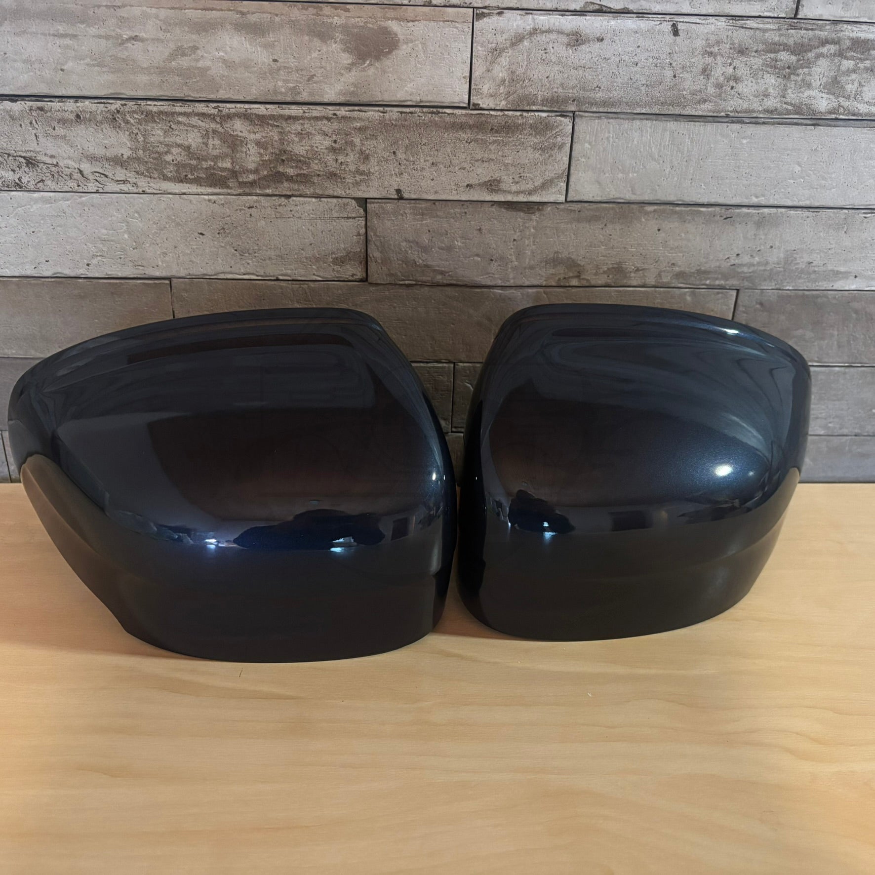 Painted Pair Left Right Wing Mirror Cover For Volvo XC60 MK2 2018-2024 Denim Blue 723