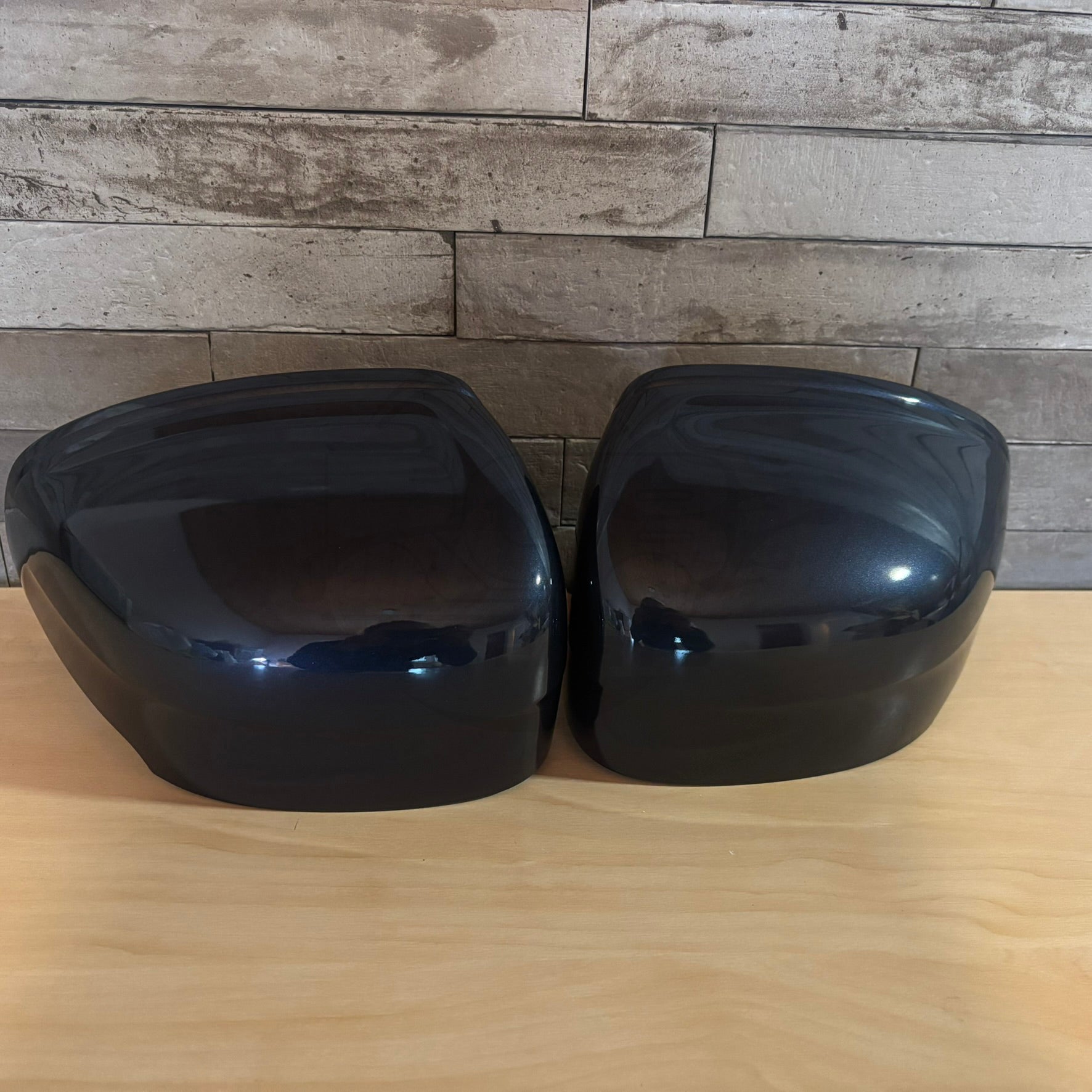 Painted Pair Left Right Wing Mirror Cover For Volvo XC60 MK2 2018-2024 Denim Blue 723