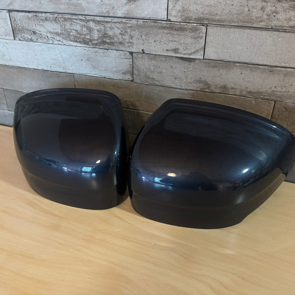 Painted Pair Left Right Wing Mirror Cover For Volvo XC60 MK2 2018-2024 Denim Blue 723