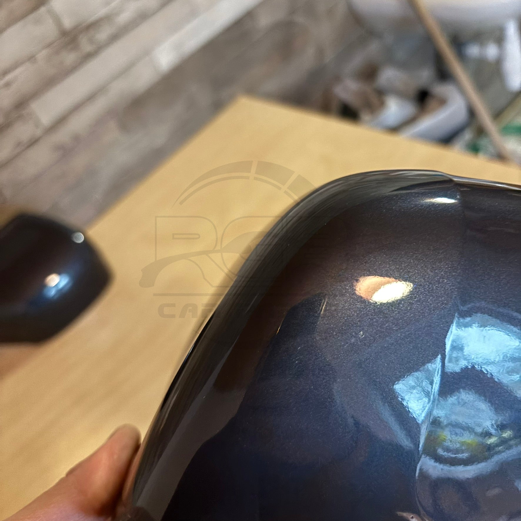 Painted Pair Left Right Wing Mirror Cover For Volvo XC60 MK2 2018-2024 Denim Blue 723