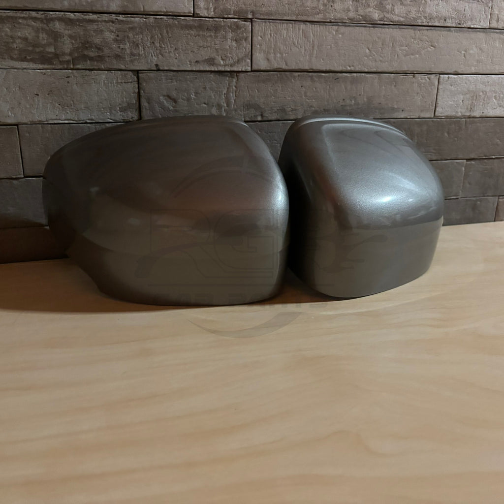 Painted Pair Left Right Wing Mirror Cover For Volvo XC60 MK2 2018-2024 Pebble Gray Met. 727