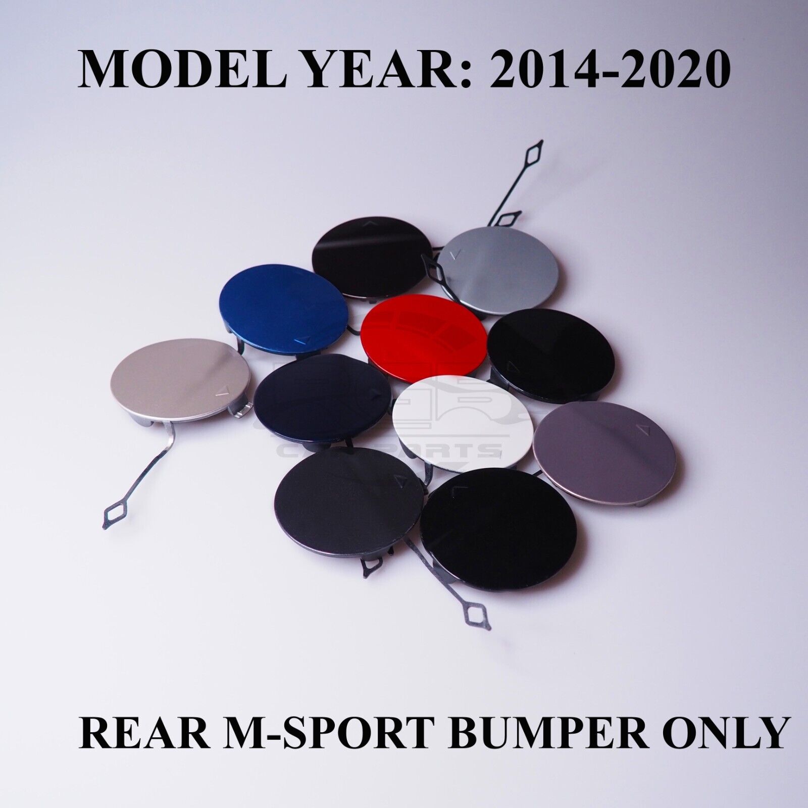 BMW 4 Series F32 F33 F36 M Sport Rear Bumper Tow Hook Cover Choose Color