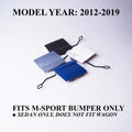 Painted BMW 3 Series F30 M Sport Rear Bumper Tow Hook Cover 2012-2019