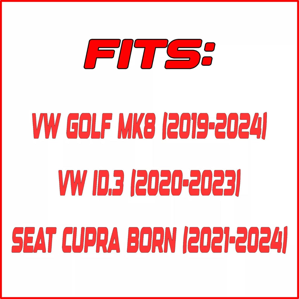 Wing Mirror Cover For VW Golf MK8 ID.3 Seat Cupra Born Manganese Gray LB7R 5H0857537 / 5H0857538