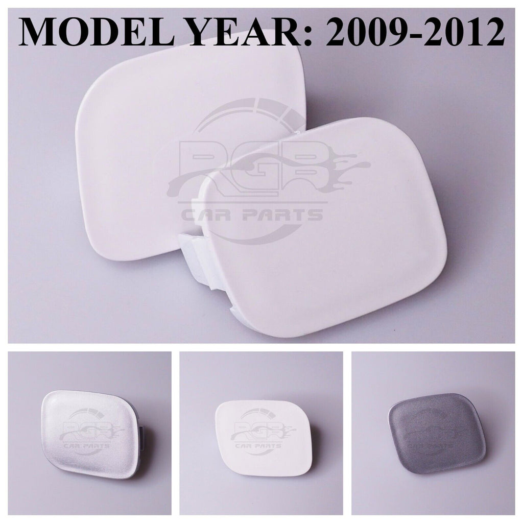 Front Bumper Tow Hook Cover Left Right Pair For Toyota Prius XW30 2009-2012