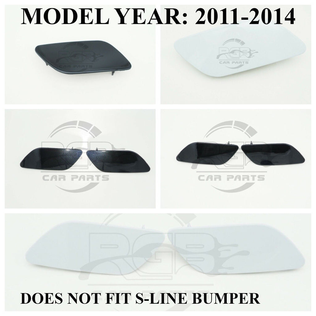 Audi A6 C7 Headlight Washer Cover For 2011-2014 Choose Color/Side