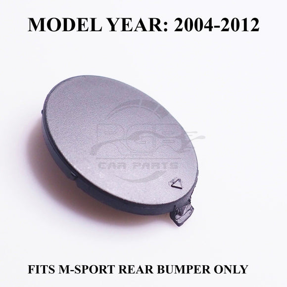 Rear Bumper Tow Hook Cover For BMW 1er E81 E87 M Sport 2004-2012