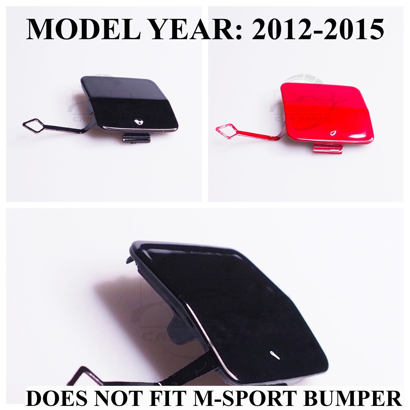 BMW 1 Series F20 F21 Pre-LCI Hatchback SE Front Bumper Tow Hook Cover For 2012-2015