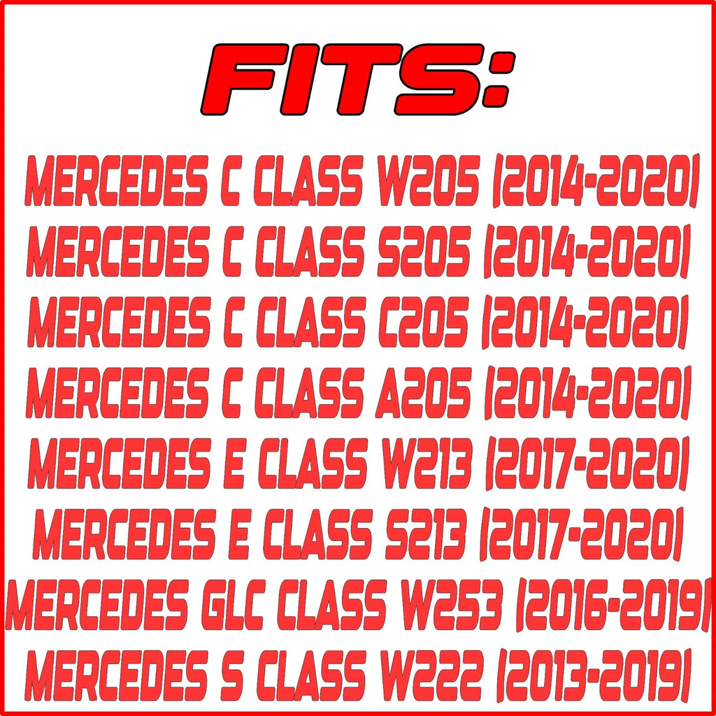 Wing Mirror Cover For Mercedes W205 C205 A205 W213 W222 X253