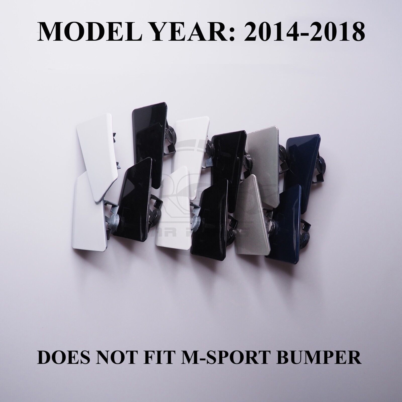 Painted BMW X4 F26 SE Headlight Washer Covers For 2014-2018 Choose Color/Side