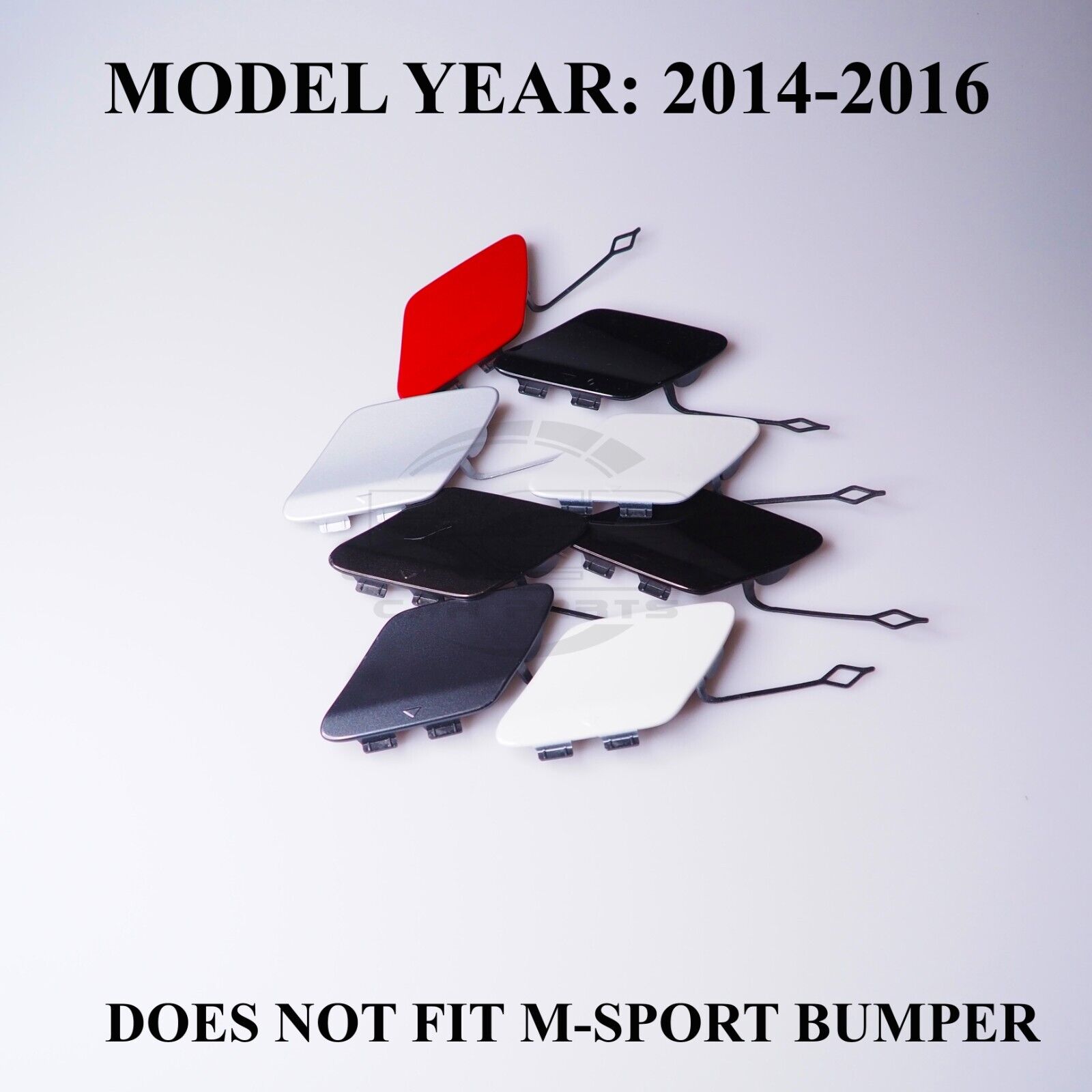 BMW 4er F32 F33 F36 SE Rear Bumper Tow Hook Cover Towing Eye Cap