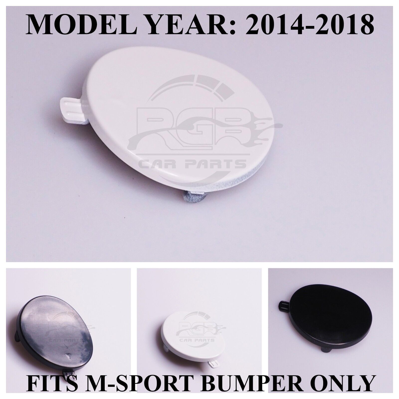 Front Bumper Tow Hook Cover For BMW X3 F25 X4 F26 M Sport 14-18