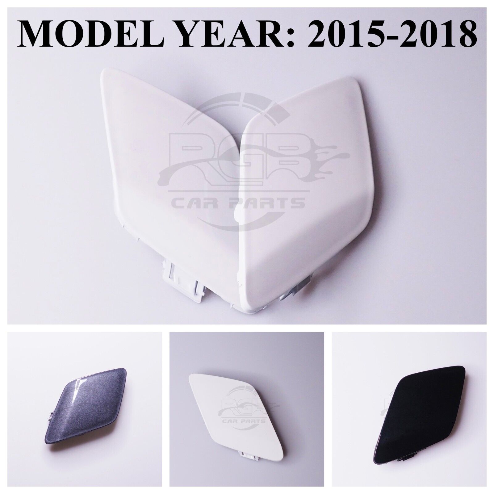 Painted Front Bumper Tow Hook Cover Toyota Prius XW50 15-19 Choose Color/Side