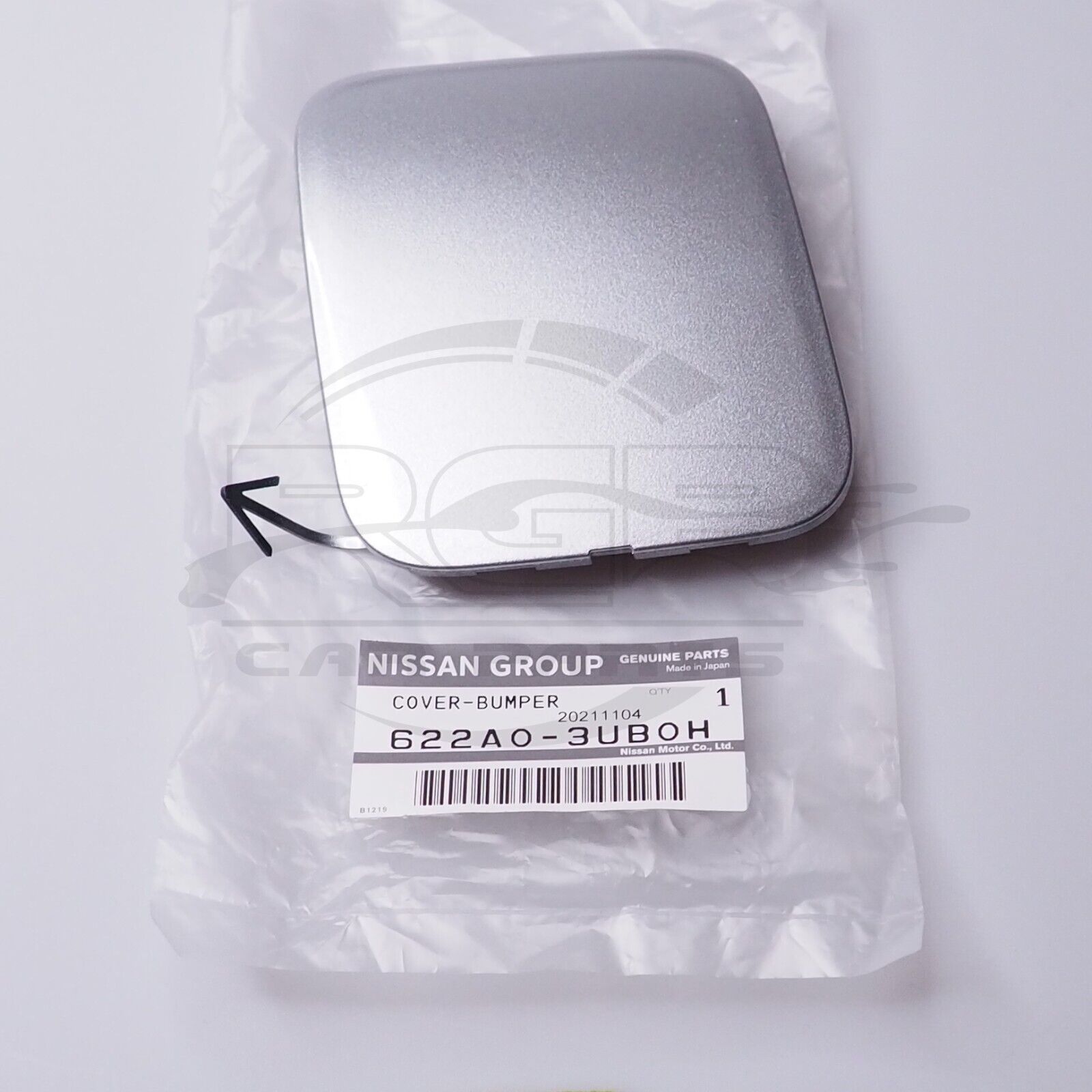 Nissan X-Trail T31 Front Bumper Tow Hook Eye Cover Cap 2010-2013