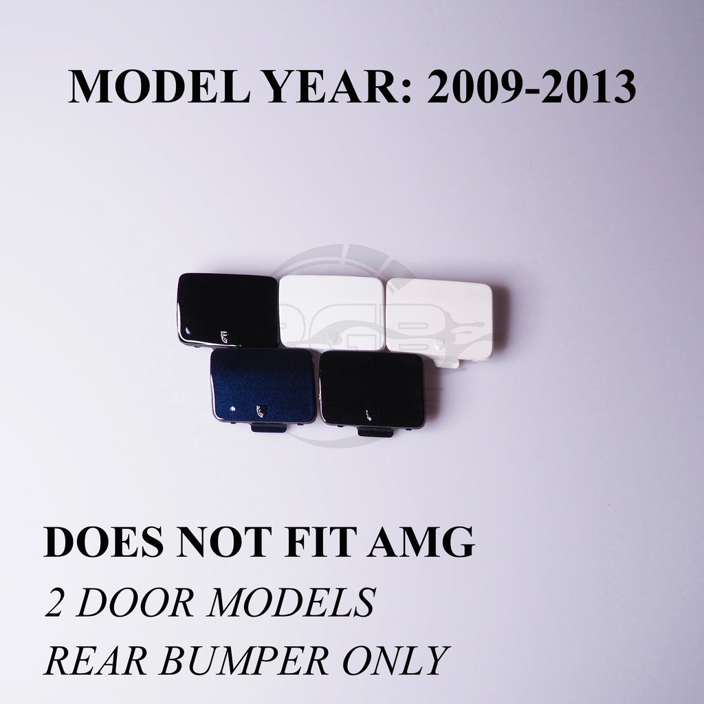 Painted Rear Bumper Tow Hook Cover Mercedes E Class C207 A207 2 Door Choose Color