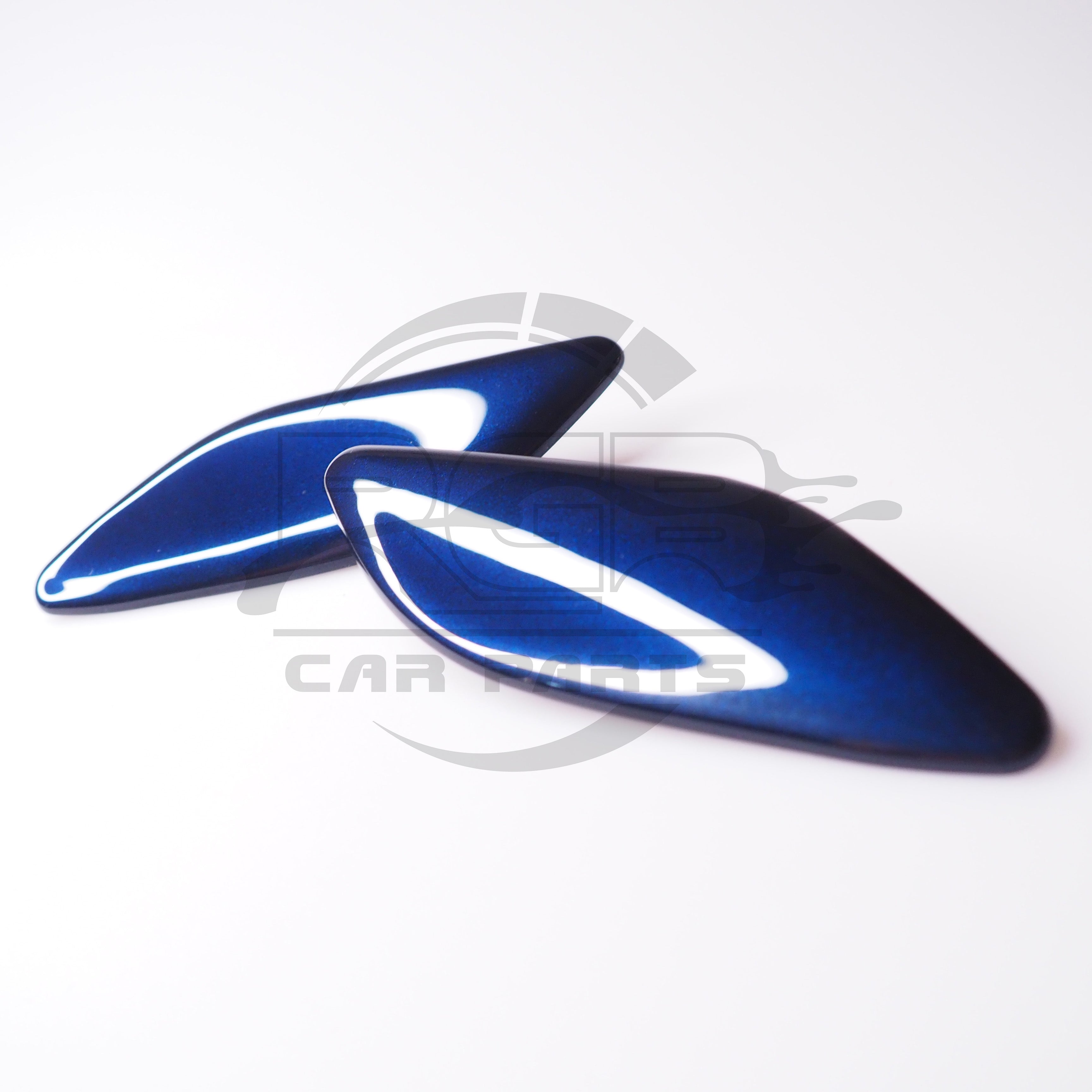 Painted Headlight Washer Cover Mazda CX-7 SUV 09-12 Left Right Pair Choose Color