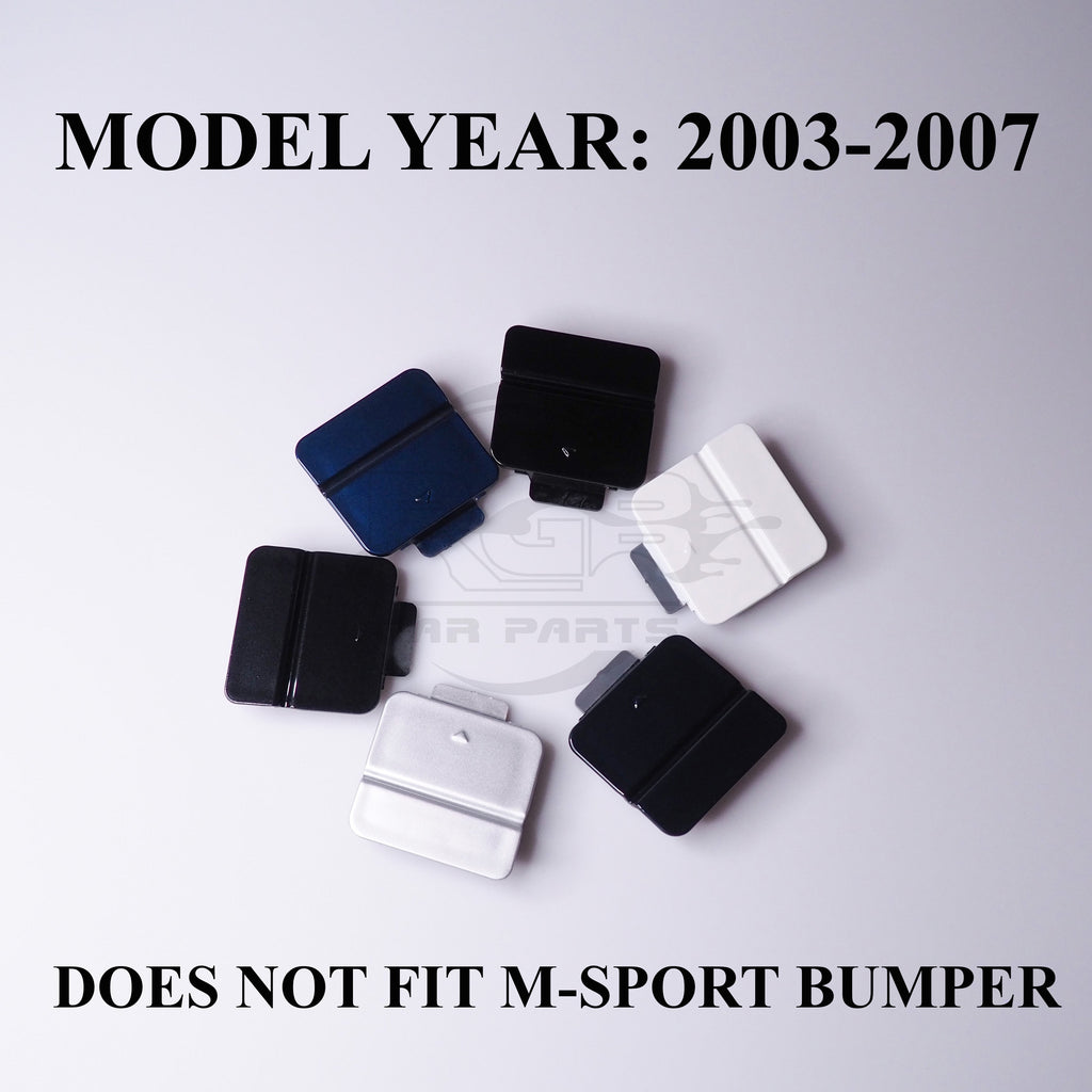 Painted Rear Bumper Tow Hook Cover BMW 5er E60 SE 2003-2007 Pre-LCI Choose Color