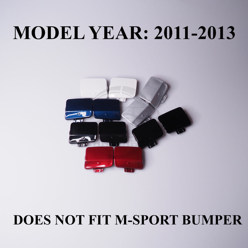 Painted Rear Bumper Tow Hook Cover BMW X5 E70 SE LCI 2011-2013 Choose Color/Side