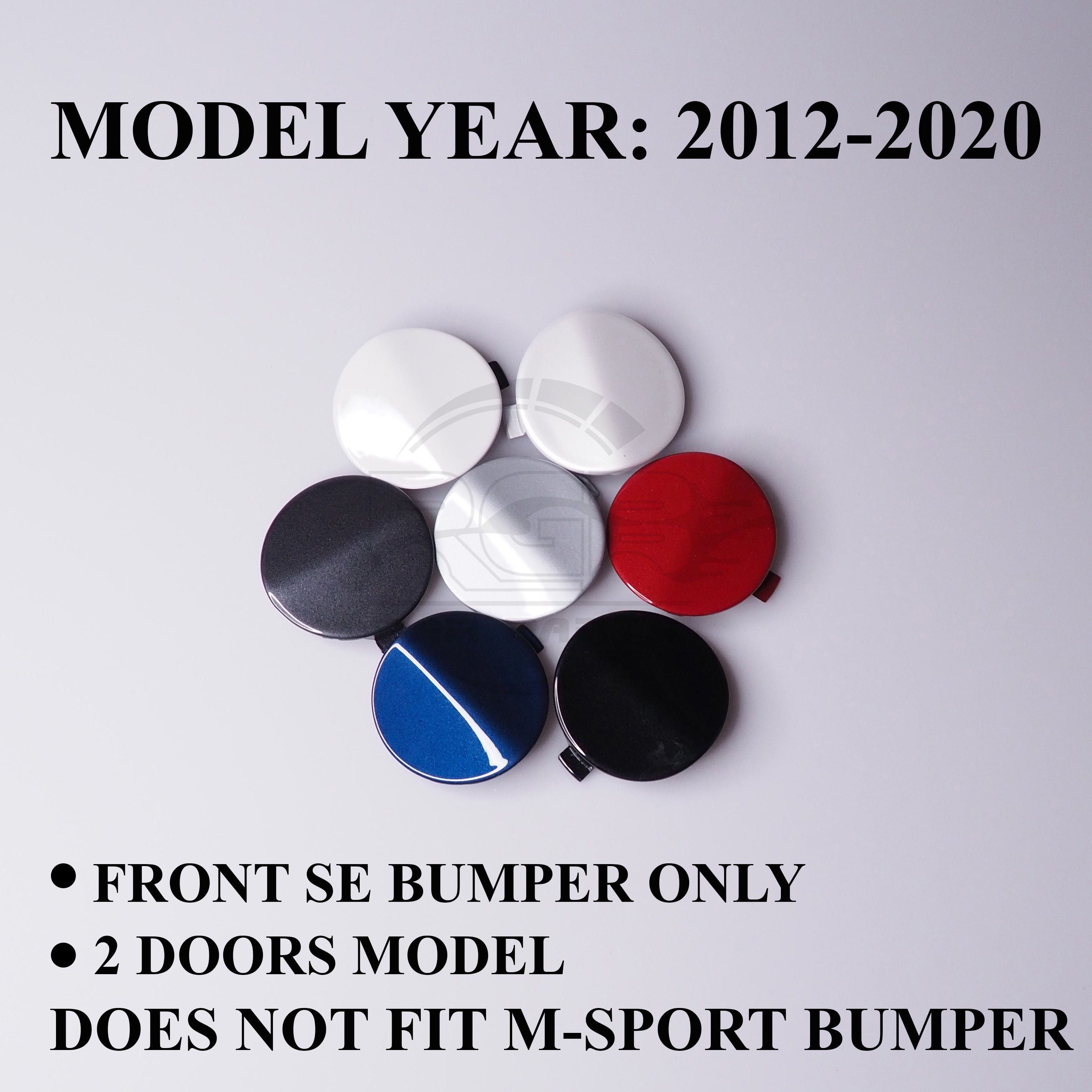 Front Bumper Tow Hook Cover For BMW 2er F22 F23 SE 2012-2020