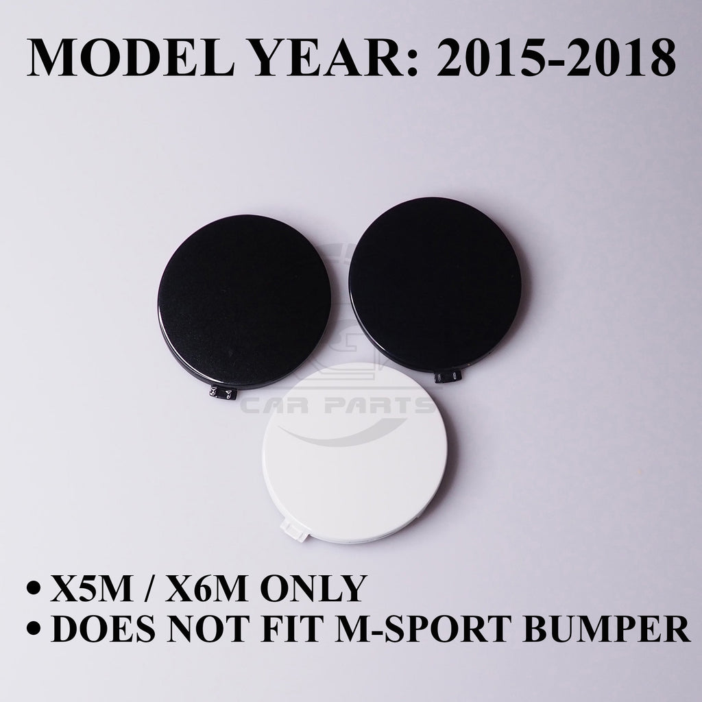 Front Bumper Tow Hook Cover For BMW X5M F85 X6M F86 2015-2018 Choose Color