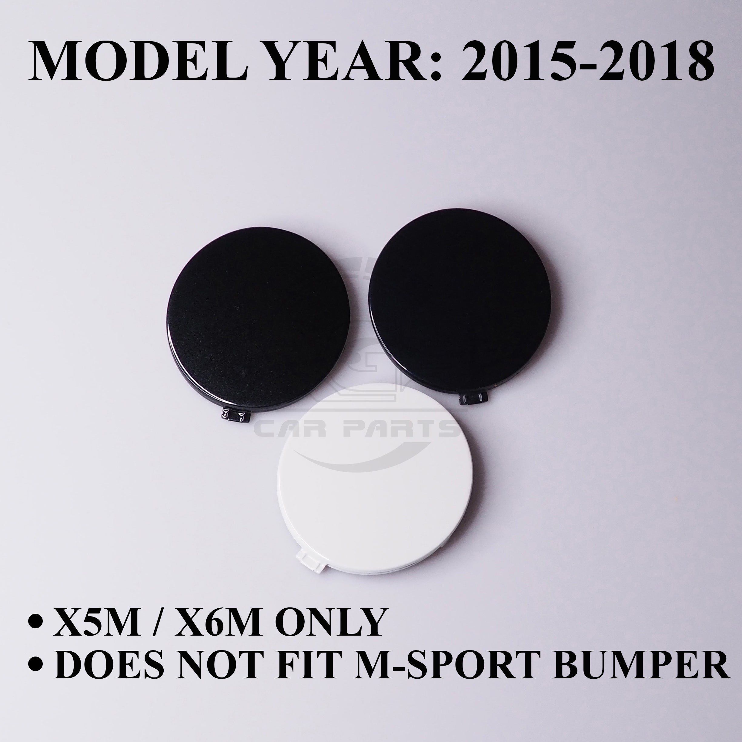 Front Bumper Tow Hook Cover For BMW X5M F85 X6M F86 2015-2018 Choose Color