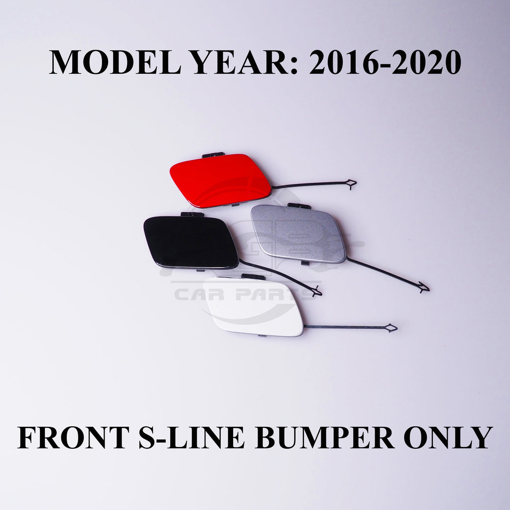 Painted Audi A4 B9 8W S-Line Front Bumper Tow Hook Cover 2016-2020 8W0807241A