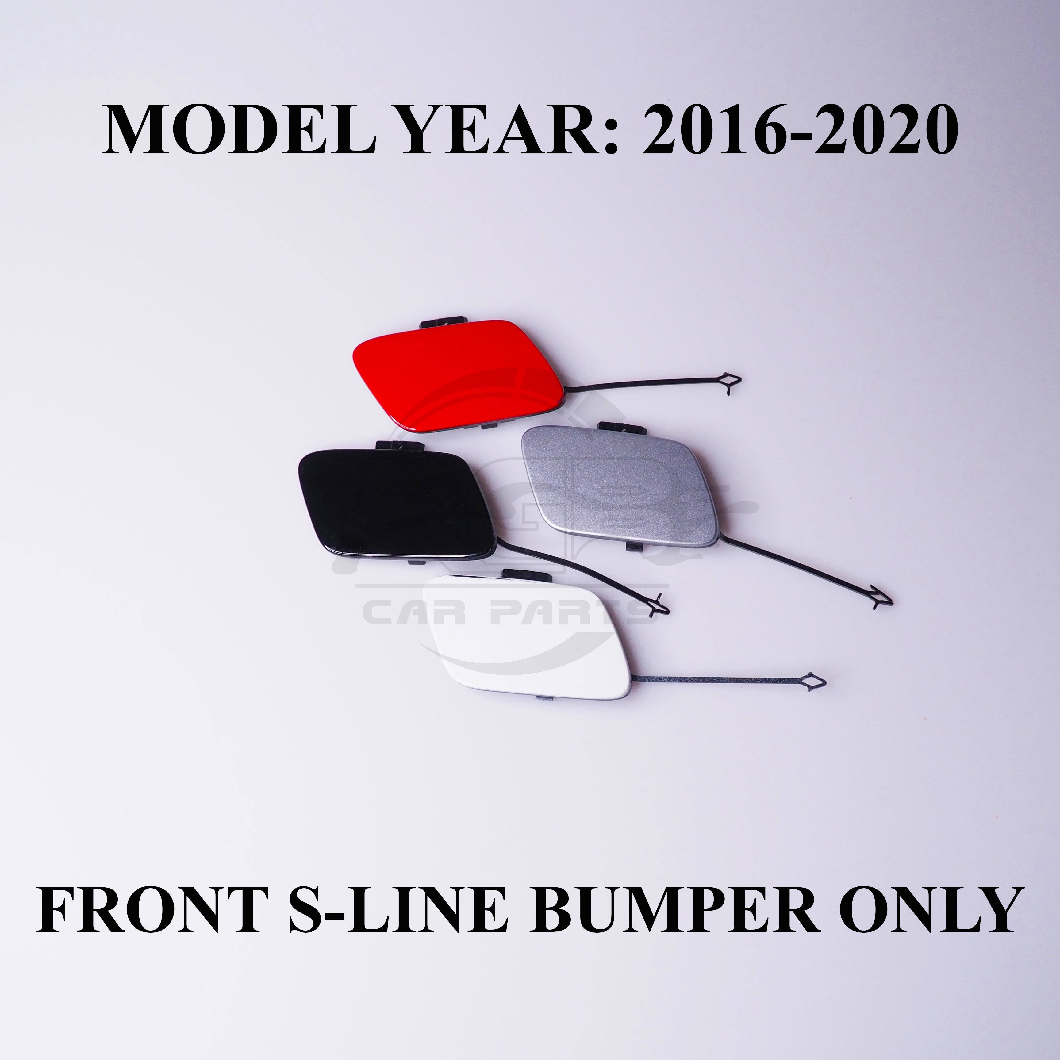 Painted Audi A4 B9 8W S-Line Front Bumper Tow Hook Cover 2016-2020 8W0807241A