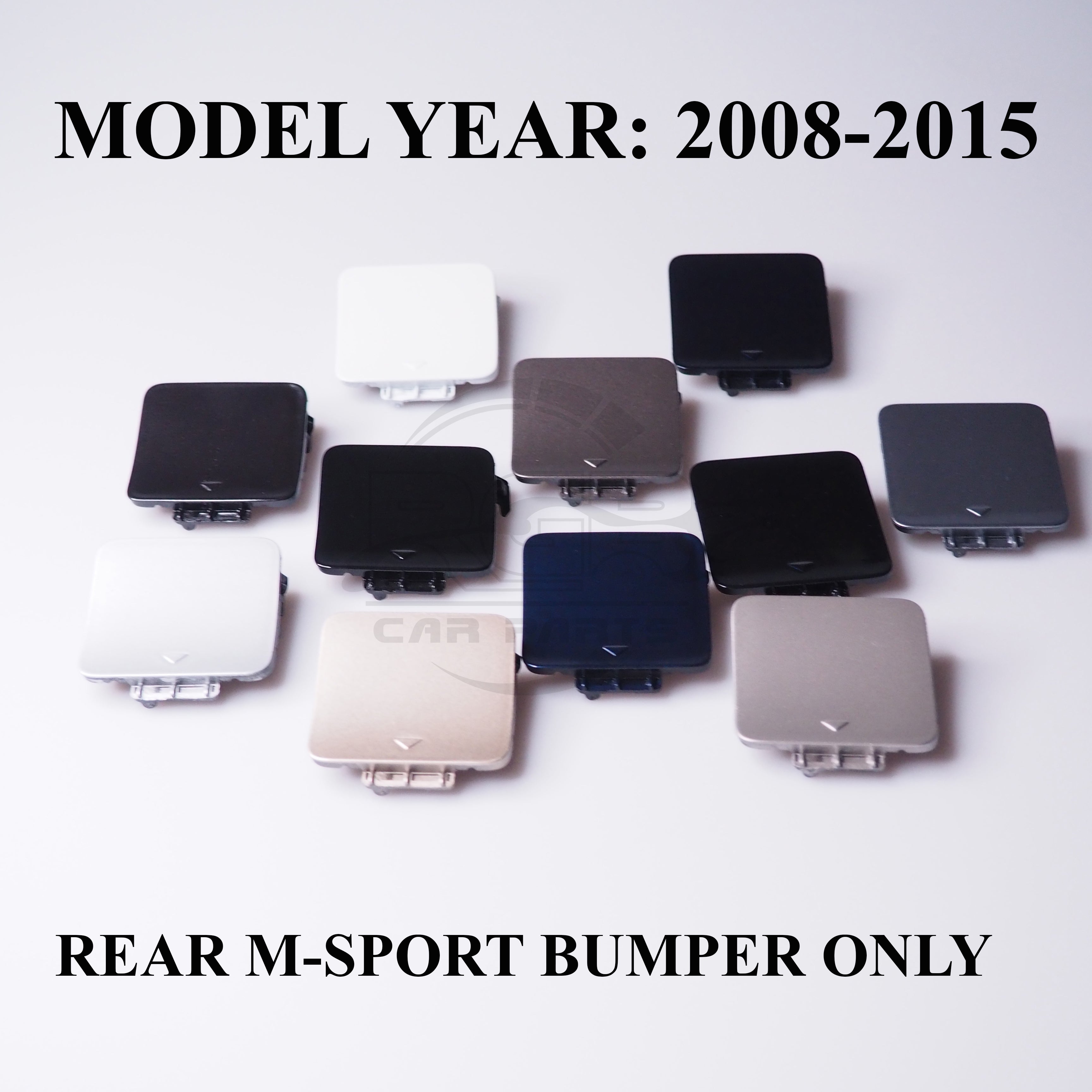 Painted BMW 7 Series F01 F02 F04 M Sport Rear Bumper Tow Hook Cover For 2008-2015