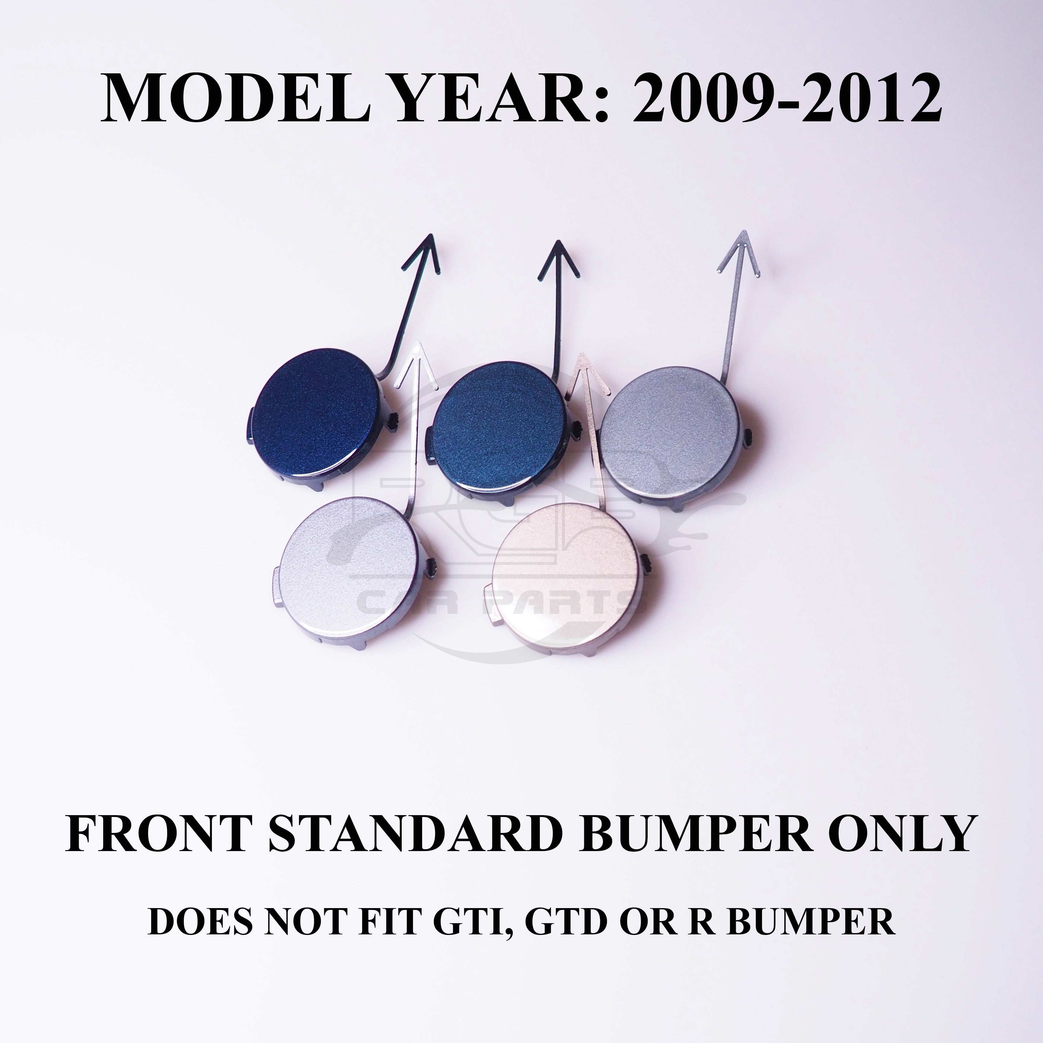 VW Golf MK6 VI SE Front Tow