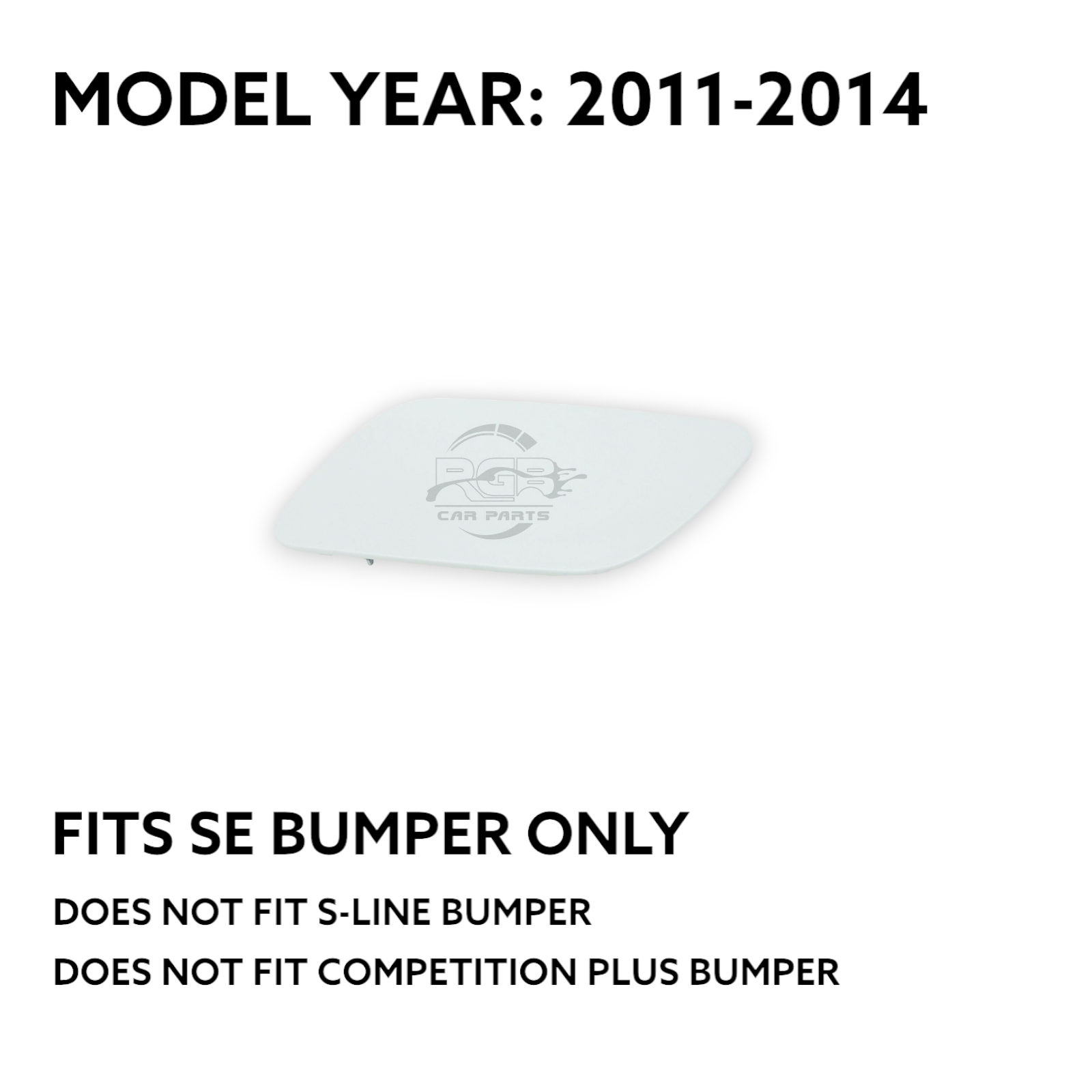 Audi A6 C7 Headlight Washer Cover