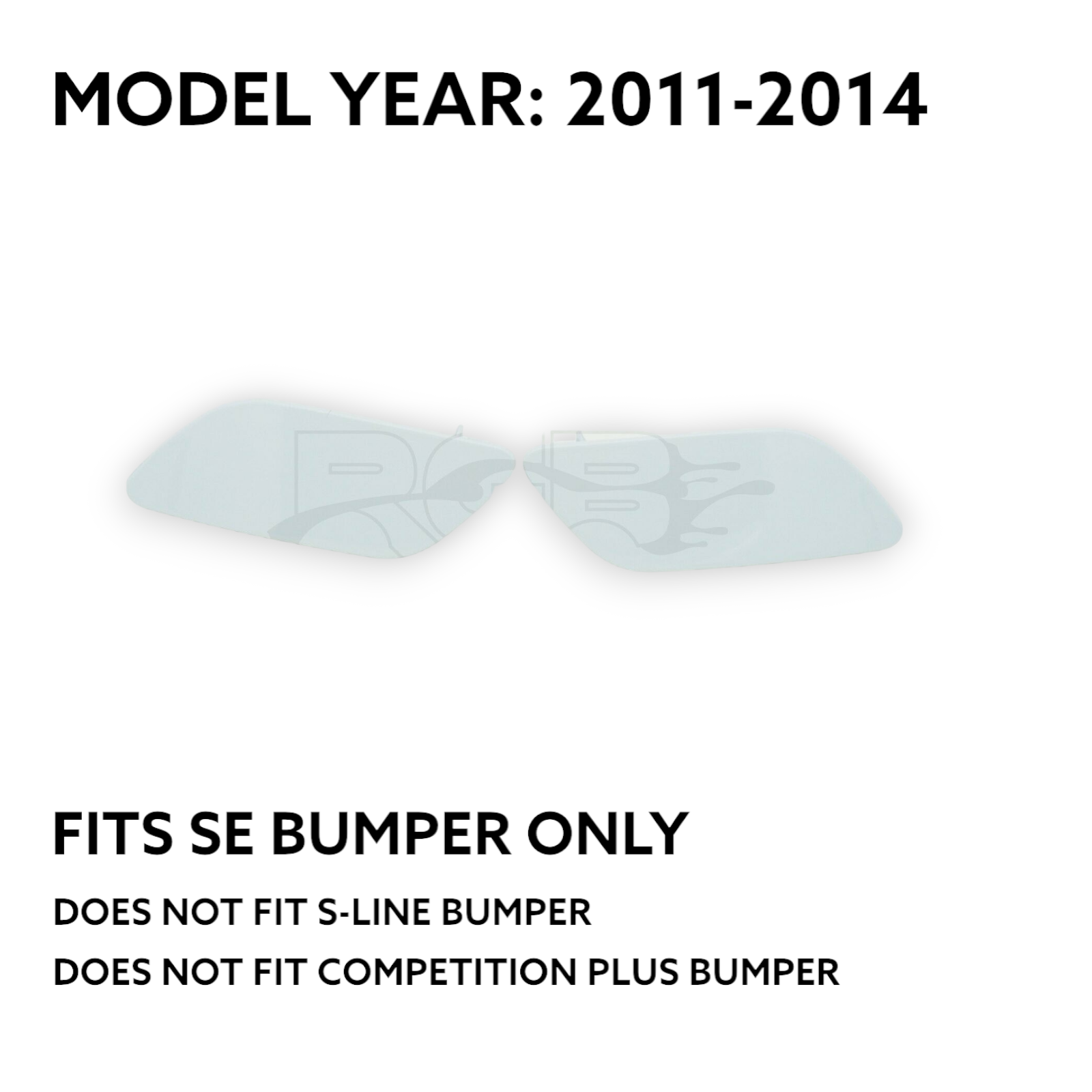 Audi A6 C7 Headlight Washer Cover