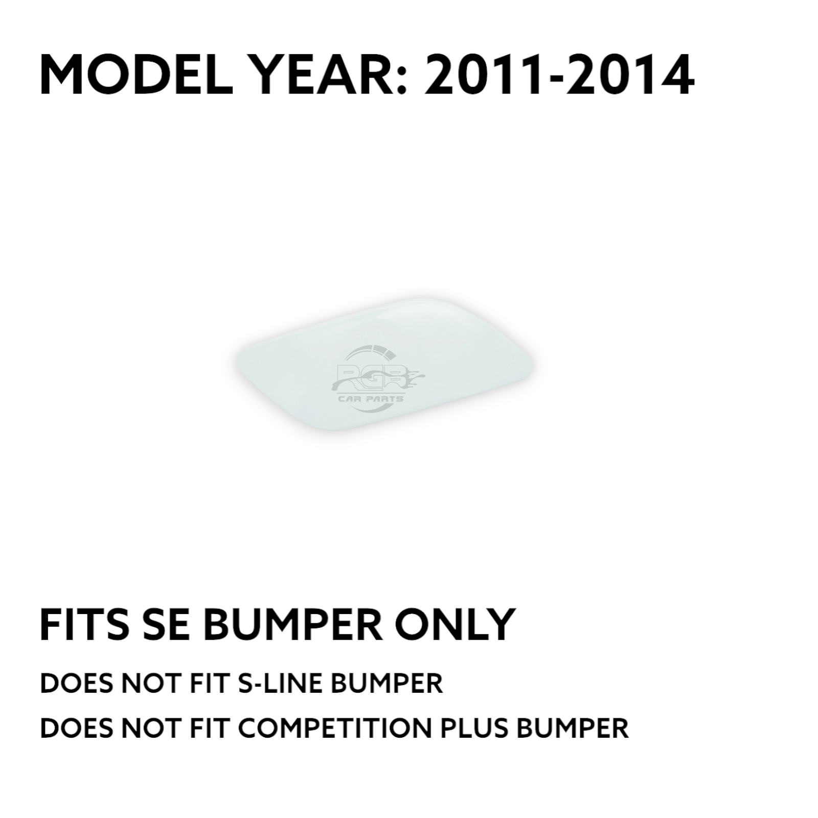 Audi A6 C7 Headlight Washer Cover