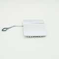 Painted BMW 3 Series F30 M Sport Rear Bumper Tow Hook Cover 2012-2019 Mineral White A96
